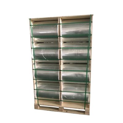 품질  Clear And White Shrink PET TD SHRINK FILM With High Shrinkage 40mic 45mic 75% 공장