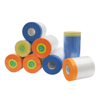 Moisture Proof Film Shrink Transparent Automotive Yellow Tarpaulin Paper Paint Sliver