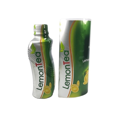 Waterproof High Quality PET Shrink Label For Irregular Bottle With Gold Printing